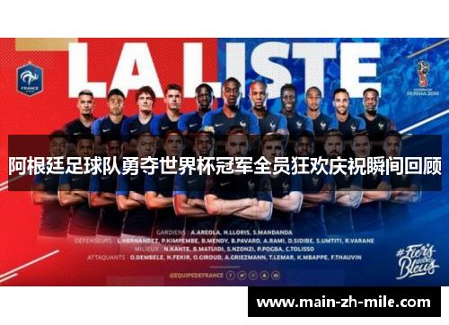 阿根廷足球队勇夺世界杯冠军全员狂欢庆祝瞬间回顾