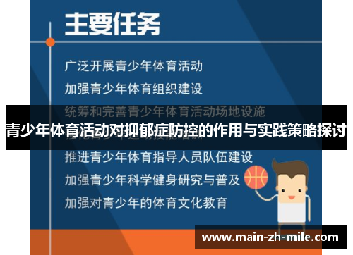 青少年体育活动对抑郁症防控的作用与实践策略探讨 青少年体育活动对抑郁症防控的作用与实践策略探讨